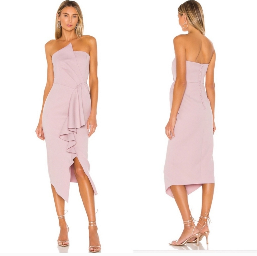 Elliatt Women's Midi Dress in Soft Pink